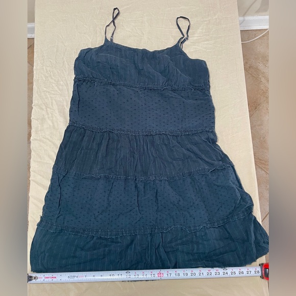 So Wear It Declare It Dresses & Skirts - SO Black  XL Tiered Polka Dot Sleeveless Sundress Adjustable Straps